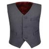 Visaccy Boys Suit Vests Big Kids Boy Dress Vest Suit Formal Wedding Suits Vests Ring Bearer Outfit Kids Vest Tuxedo Gray Size 16 view 1