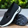2024 New Knitted Sneakers for Women, Soft Sole Platform Casual Orthopedic Breathable Soft Slip On Foam Walking Shoes. (Purple,10) view 2