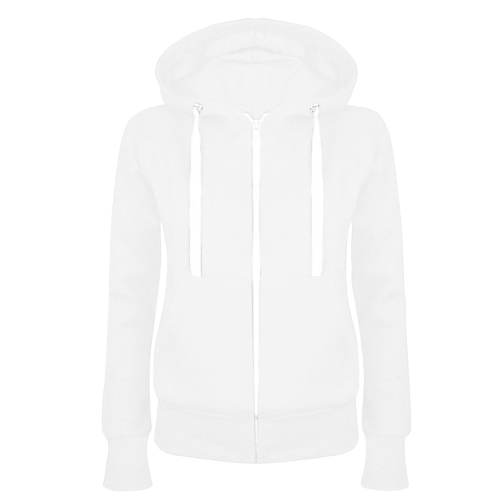 Womens Zip Up Hoodies Fleece Jackets Drawstring Long Sleeve Sweatshirts Fall Outfits Preppy Clothes With Pockets