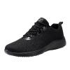 IWIHMIV Mens Running Shoes Mens Walking Shoes Men's Non Slip Sports Shoes Breathable Casual Walking Shoes Sneakers Workout Shoes (Black, 8.5) view 1
