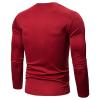 Cambkatl Men's Colorblock Workout Shirts Slim Fit Casual Long Sleeve Pullover Lightweight Crewneck Outdoor Sports T-Shirt view 4