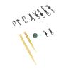 301pcs Carp Fishing Tackle Kit with Sleeves Hook Stop Beads Boilie Bait Screw Rolling Swivel Snap view 3