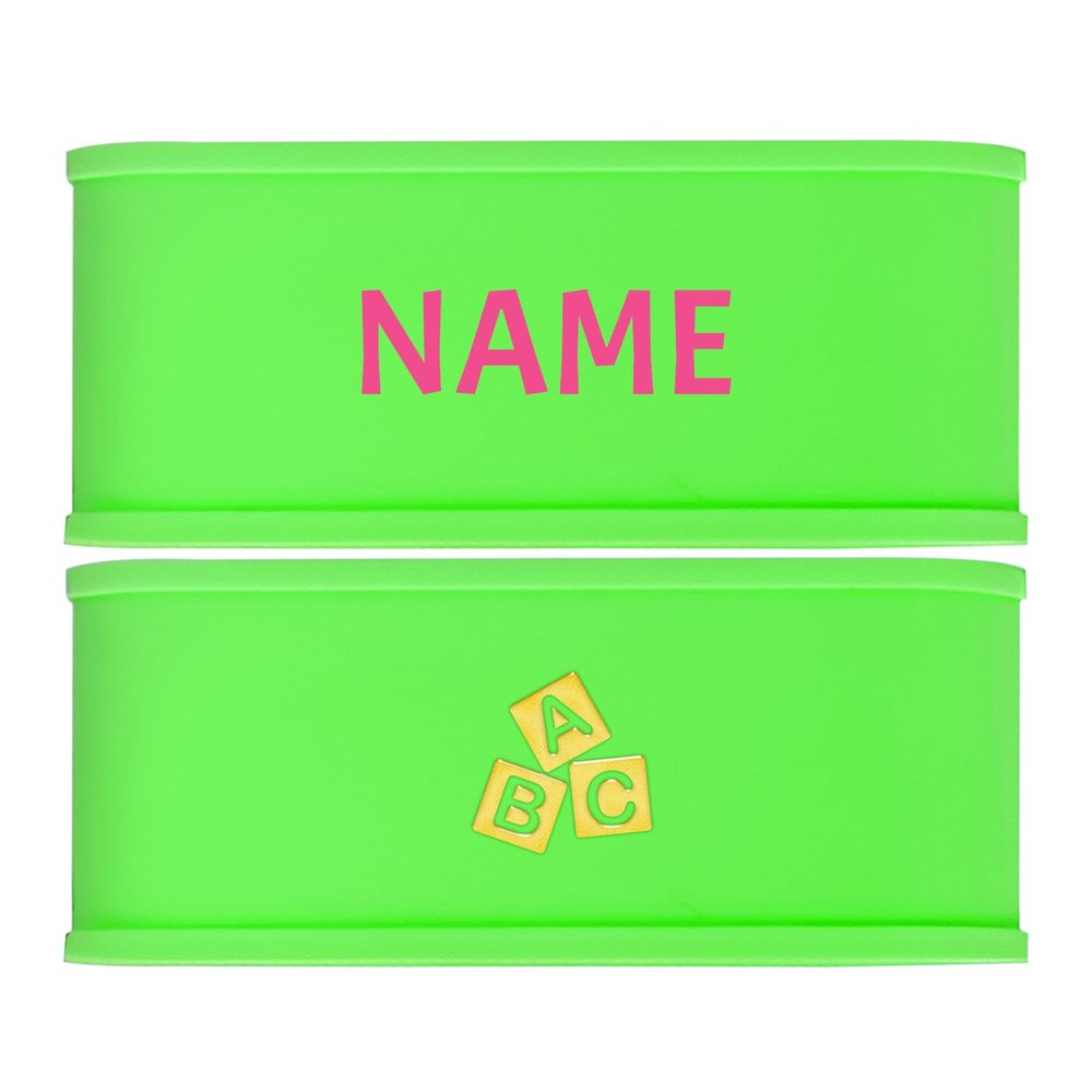 2 PCS Custom Pickleball Paddle Name Bands Personalized Silicone Ring Grip Bands for Paddles Grip on Racket Racquetball for Pickleball Lovers DIY Gifts Accessories
