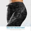 Soothfeel Women's Fleece Lined Joggers Water Resistant High Waisted Sweatpants Winter Warm Thermal Running Hiking Pant Pocket Grey camo S view 4