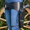 Hulara Genuine Leather Western Gun Belt Concealed Carry Gun Holster Belt for Men Women Cowboy Costume Revolver Holster Pistol Tactical Hoslter view 4