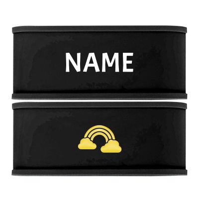 2 PCS Custom Pickleball Paddle Name Bands Personalized Silicone Ring Grip Bands for Paddles Grip on Racket Racquetball for Pickleball Lovers DIY Gifts Accessories