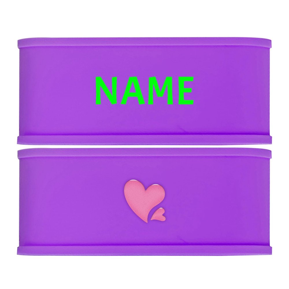 2 PCS Custom Pickleball Paddle Name Bands Personalized Silicone Ring Grip Bands for Paddles Grip on Racket Racquetball for Pickleball Lovers DIY Gifts Accessories
