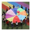 DJFKDYHPE Play Parachute Kids Outdoor Activities - Parachute Game, Children's Physical Training Parachute Games, Nursery Physical Training Aids(2m/6.5ft) view 1