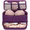 Cambond Travel Underwear Organizer Bag Bundle with Compression Packing Cubes for Suitcases view 2