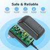 6V AC/DC Adapter Compatible with Pro-Form Elliptical Fitness 800 C830 395 410 XP110 FX CSE CSX LE RE ZE ZX ZR XP Diamondback HealthRider Stationary Bike Wilson 470102 470108 470119 SAW-0602000 view 3