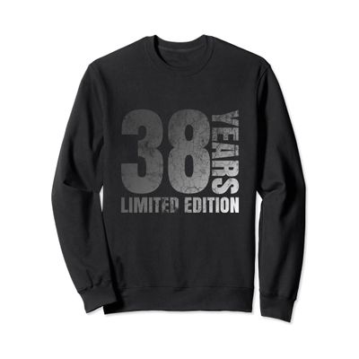 38 years old men gift 38 birthday gift for women Sweatshirt