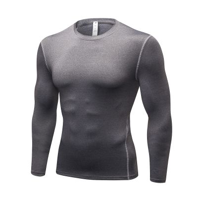 LEICHR Men's Compression Shirts Long Sleeve Athletic Cool Dry Workout Running Tops Baselayer Undershirts
