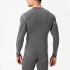LEICHR Men's Compression Shirts Long Sleeve Athletic Cool Dry Workout Running Tops Baselayer Undershirts view 3