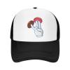 2 in The Pink 1 in The Stink Dirty Humor Trucker Hat Funny Men Women Mesh Baseball Snapback Cap view 1
