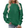 asntrgd Women's Crewneck Sweatshirts Plus Size Long Sleeve Solid Pullover Fall Lightweight Tunic Tops Cute Outfits 2024 view 1