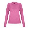 Sweaters for Women Merino Wool Shirt Long Sleeve Crew Neck Travel Hiking Tee Base Layer Sweater Pullover Tops A17pink,Small view 3