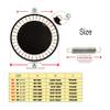 16FT Round Trampoline Jumping Mat with V-Rings - Replacement Exercise Mat for Trampoline with 108 Springs view 2
