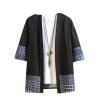 Shirt Men Japanese Kimono Blouse Chinese Style Embroidered Tang Suit Casual Cardigan Streetwear Coat red M view 3