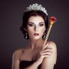 Snowflake Fairy Princess Wands Crystal Magic Wand for Pageant Party Birthday (Red) view 3