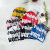 2THESTARS Y2K Beanie Hat for Men & Women Trendy Soft Stretchable Winter Cap, Spider Design Cold Knit Weather Accessory - Pink view 3