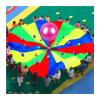 DJFKDYHPE Play Parachute Nursery Outdoor Activities, Hand-Eye Coordination Training Parachute Games, Preschool Puzzle Games Parachute(8m/26.2ft) view 1