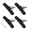 4 PCS Professional Bike Brake Pads, Premium Bicycle Brake Pads, Bike V Brake Blocks for City Bike and Road Bike, Mountain Bike Brake Pads with Allen Wrench and Plastic Box view 1