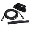 Pineeseatile Stationary Swimming Tether Swim Training Belts 4M Black view 1