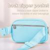 Christmas Birthday Gifts for Women,Fanny Pack for Kids Teens,Crossbody Bag for Girls,Initial Waist Packs for Sister Daughter,Belt Bag Trendy Preppy Stuff,Blue B view 4