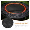 Replacement Trampoline Mat 40inch Elastic Trampolines Round Jumping Mat Net Cloth Trampoline Pad for Round Trampolines Black(38 Inch) view 4