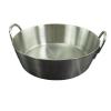 IGRIXLSD 1PC Stainless Steel Tableware, Lightweight And Portable Korean Round Plate Suitable For Home Or Outdoor Camping(S Silver) view 1