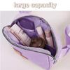 Christmas Birthday Gifts for Women,Fanny Pack for Kids Teens,Crossbody Bag for Girls,Initial Waist Packs for Sister Daughter,Belt Bag Trendy Preppy Stuff,Lavender T view 2