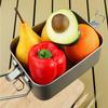 IGRIXLSD 2PCS Pure Titanium Lunch Box, Square Portable Sealed Bento Box Suitable For Outdoor Camping(800ml) view 3
