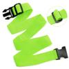 2Pack Add Bag Luggag Straps for Carry On Bag, Adjustable Suitcase Belt Add Bag Travel Attachment Accessories for Connect Your 3 Luggages, Green view 2
