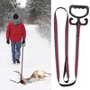 Deer Drag Harness, Heavy Duty Deer Dragging Rop - Sturdy Non-Slip Handle Paired with 66 Inch Nylon Reflective Rope - Includes Storage Bag