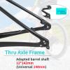 HWEVDHJ 27.5er 29er Mountain Bike Frame 15''/17''/19'' Carbon Fiber Hardtail Bike Frame Disc Brake Bike Frame Thru Axle 12x142 Mm Internal Routing(29 * 19'') view 4