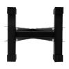 Dumbbell Rack Stand Only, Compact Heavy Duty Home Gym Equipment, 21.25 * 16.5 * 40in Steel Weight Storage Racks Holder Shelf, Barbell Holder Weight Rack for Homes Hotels Gyms etc view 4