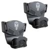 2Pack Gun Magnet Mount with Trigger Guard, Magnetic Car Gun Holster Hold up to 15LBS, Gun Magnet with Heightening Design Make it Easier to Get The Gun