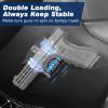 2Pack Gun Magnet Mount with Trigger Guard, Magnetic Car Gun Holster Hold up to 15LBS, Gun Magnet with Heightening Design Make it Easier to Get The Gun view 3