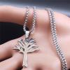 WBYDRWG Leafless Tree Necklace,Stainless Steel Leafless Tree Pendant Necklace,Family Tree Pendant Necklace,with Gift Box (Gold-60cm,One-Size) view 4