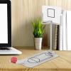 Miniature Basketball Hoop, Compact Size, Metal Construction, Foldable, Rebounding with Plastic Backboard for Desktop Ornament, Toy Game, Decompression view 2