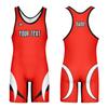 DIYUME Men's Youth Custom Sublimated Singlet for Wrestling, MMA & Powerlifting view 1