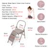 MZZKFC Gray Yoga Auxiliary Chair with Foot Pads & Removable Waist Support, Foldable Yoga Chair, Balance Handstand Training Tool for Yoga Studios/Gyms/Home view 2