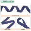 M METERXITY Polypropylene Webbing, 10 Yards 1 Inch Durable Poly Strapping Poly Webbing Strapping for Indoor/Outdoor DIY Gear Repair/DIY Crafting/Furniture/ [Dark Blue] view 2