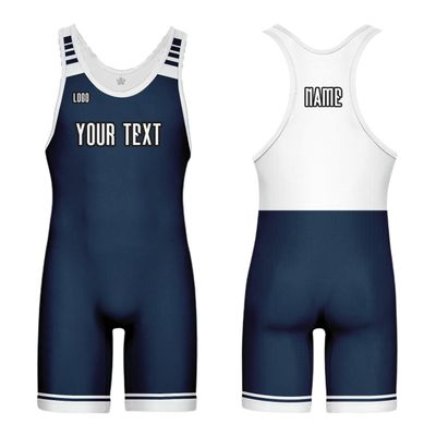 DIYUME Made Your Own Unisex Bodysuit Sports Gym Training Athletic Boxers Wrestling Singlets