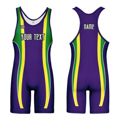 DIYUME Made Your Own Unisex Wrestling Singlet, Powerlifting Singlet for Training (Unisex Adult/Youth)