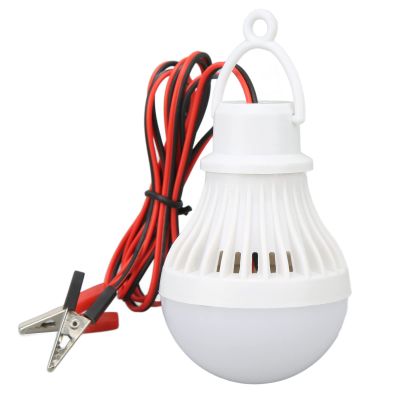 LED Camping Tent Lantern, 12V 5W Outdoor Emergency Light Bulb 400LM Hiking Fishing Portable Survival Lamp Kits for Backpacking Emergency Outage