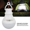 LED Camping Tent Lantern, 12V 5W Outdoor Emergency Light Bulb 400LM Hiking Fishing Portable Survival Lamp Kits for Backpacking Emergency Outage view 3