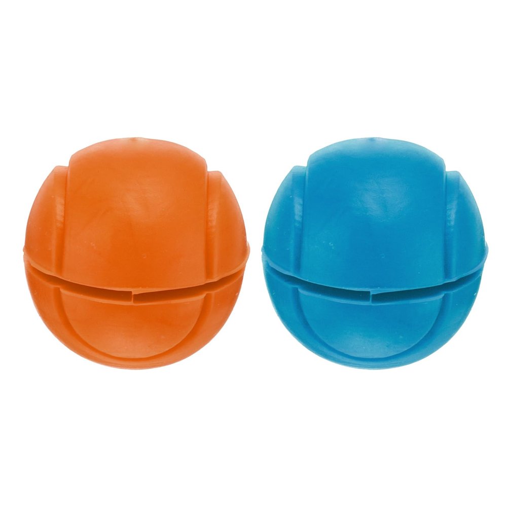 PATIKIL Tennis Vibration Dampener 0.9 Inch, 2 Pack Silicone Tennis Racket Shock Absorber Racket String Damping for Tennis Racquet, Orange&Blue
