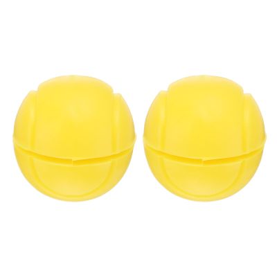 PATIKIL Tennis Vibration Dampener 0.9 Inch, 2 Pack Silicone Tennis Racket Shock Absorber Racket String Damping for Tennis Racquet, Yellow