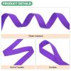 M METERXITY Polypropylene Webbing, 25 Yards 1 Inch Durable Poly Strapping Poly Webbing Strapping for Indoor/Outdoor DIY Gear Repair/DIY Crafting/Furniture/ [Bright Purple] view 2